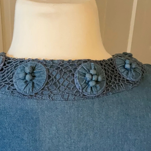 🦋 So Adorable NWOT Drapers and Damon‘s open front jacket w/3D accents 🦋 - Picture 4 of 11